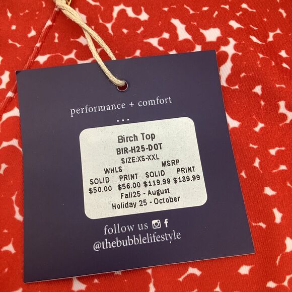 The Bubble Womens Birch Tennis Golf Top Sleeveless Size Medium NWT‎ - Picture 7 of 10